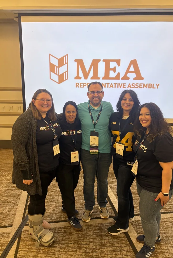 Group of delegates at the MEA Representative Assembly